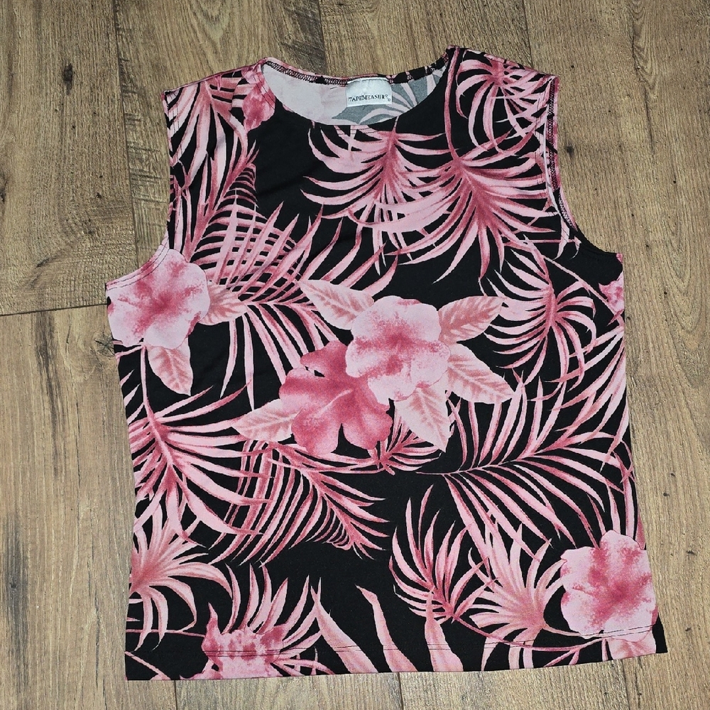 Jones New York Pink Sleeveless Tank Top